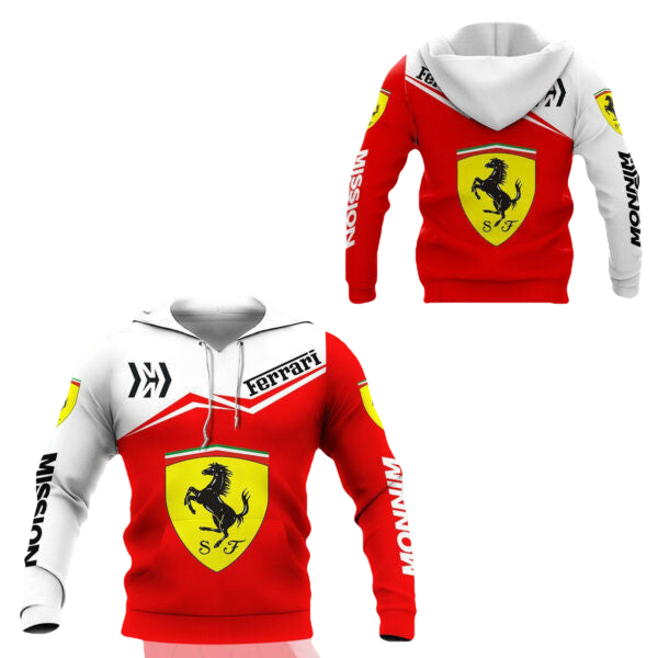 Scuderia Ferrari Luxyry Car 7k953 Fan Gift 3d Zip Hoodie Hoodie Ii0 2166 Moonbestprint