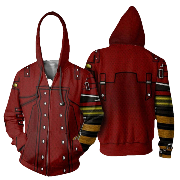 Trigun Vash The Stampede Costume Uniform 2k864 Fan Gift Stylist Unisex Cartoon 3d Hoodie Zip Hoodie 1852 Moonbestprint