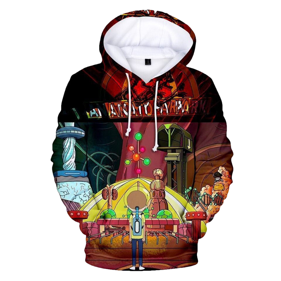 Anatomy Park Rick And Morty Gift For Men And Women Over Print 3d Hoodie Zip Hoodie 860 Moonbestprint