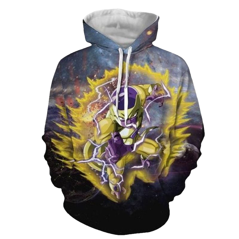 Dbz True Radiance Of The Emperor Golden Frieza S123 For Men For Women Full 3d Hoodie Moonbestprint