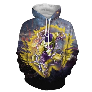 Dbz True Radiance Of The Emperor Golden Frieza S123 For Men For Women Full 3d Hoodie Moonbestprint