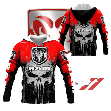 Punishes Dodge Ram Sports Car 8k464 Fan Gift 3d Zip Hoodie Hoodie Ii0 2751 Moonbestprint