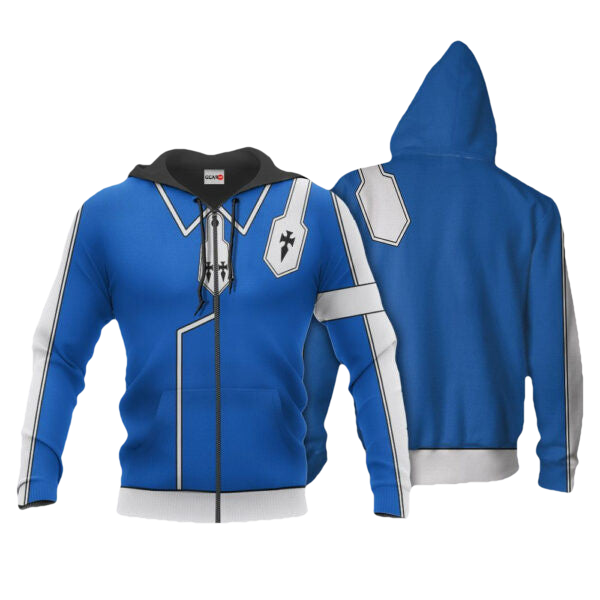 Sword Art Online Eugeo Uniform Anime 3k427 Fan Gift Stylist Unisex Cartoon 3d Hoodie Zip Hoodie 2336 Moonbestprint