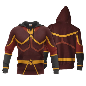 Avatar The Last Airbender Azula For Men And Women 3d Hoodie Zip Hoodie Moonbestprint