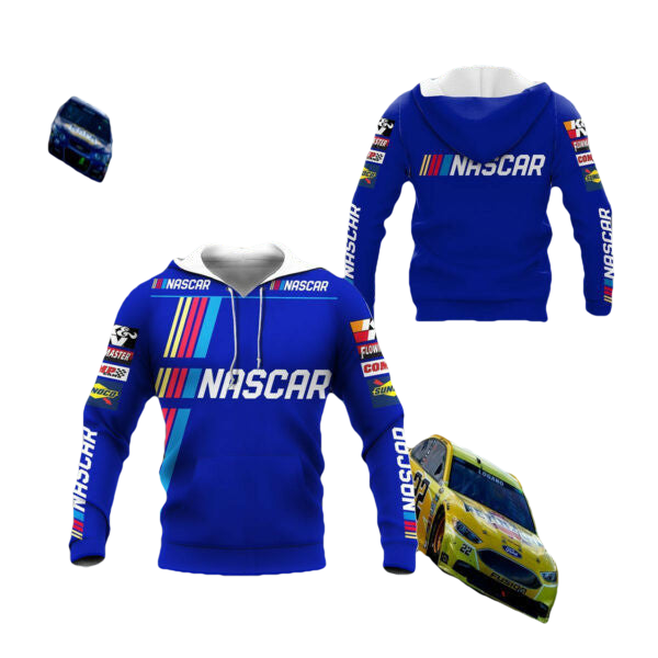 Nascar Racing Shirt Fan Gift 645, Stylist Unisex 3d Hoodie Zip Hoodie 2171 Moonbestprint