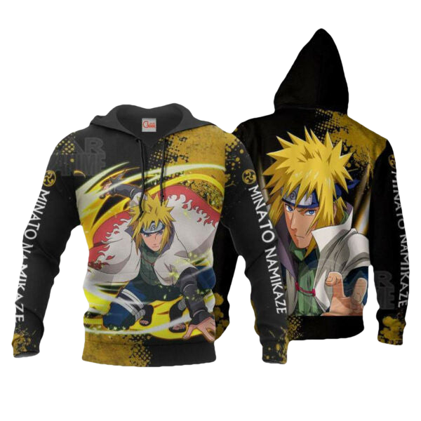 Uzumaki Minato Naruto Manga 2k932 Fan Gift Stylist Unisex Cartoon 3d Hoodie Zip Hoodie 1994 Moonbestprint
