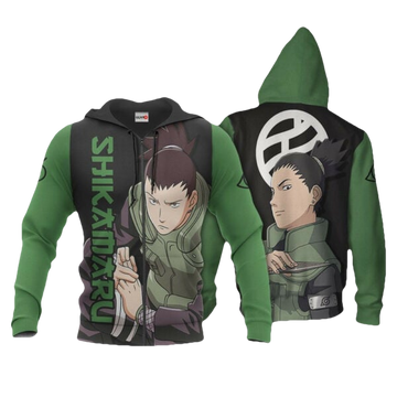 Nara Shikamaru Naruto Anime 3k155 Fan Gift Stylist Unisex Cartoon 3d Hoodie Zip Hoodie 2616 Moonbestprint