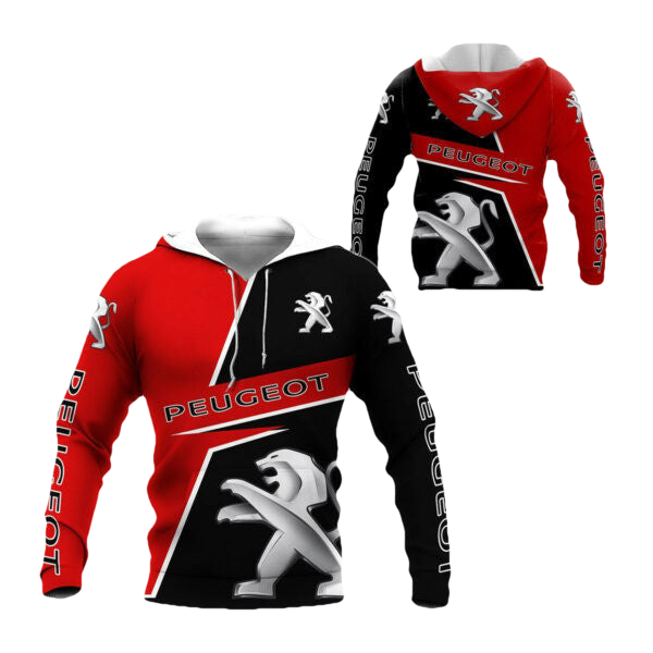 Peugeot Shirt Fan Gift 462, Stylist Unisex 3d Hoodie Zip Hoodie 1856 Moonbestprint