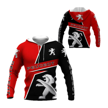 Peugeot Shirt Fan Gift 462, Stylist Unisex 3d Hoodie Zip Hoodie 1856 Moonbestprint