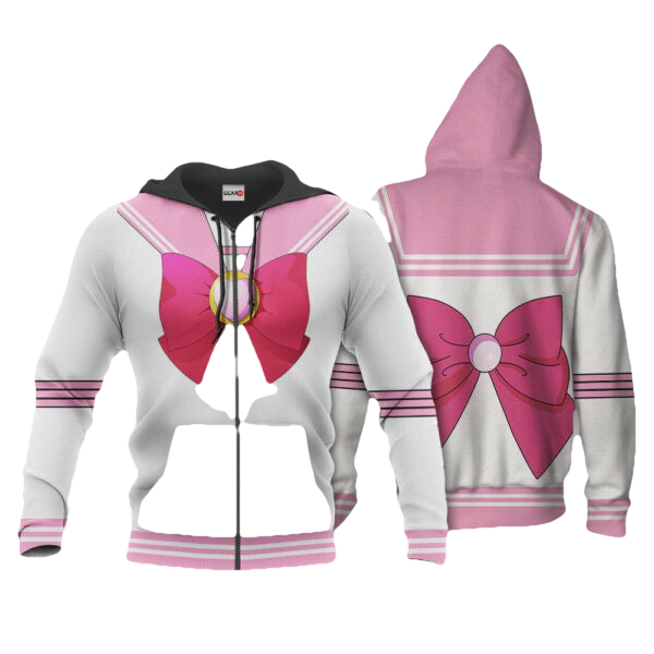 Chibiusa Uniform Sailor Moon Anime 3k294 Fan Gift Stylist Unisex Cartoon 3d Hoodie Zip Hoodie 500 Moonbestprint