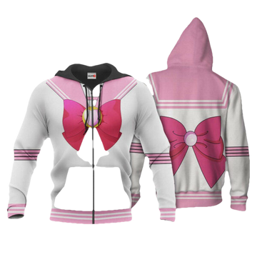 Chibiusa Uniform Sailor Moon Anime 3k294 Fan Gift Stylist Unisex Cartoon 3d Hoodie Zip Hoodie 500 Moonbestprint