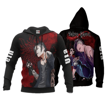 Tokyo Ghoul Uta Anime Manga For Men And Women 3d Hoodie Zip Hoodie Moonbestprint