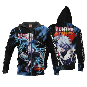 Killua Zoldyck Hunter X Hunter Anime 2k979 Fan Gift Stylist Unisex Cartoon 3d Hoodie Zip Hoodie 153 Moonbestprint