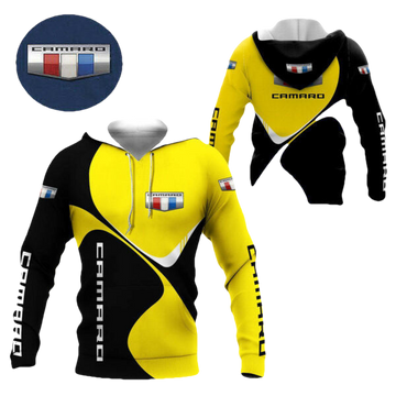 Chevrolet Camaro Shirt Fan Gift 388, Stylist Unisex 3d Hoodie Zip Hoodie 987 Moonbestprint