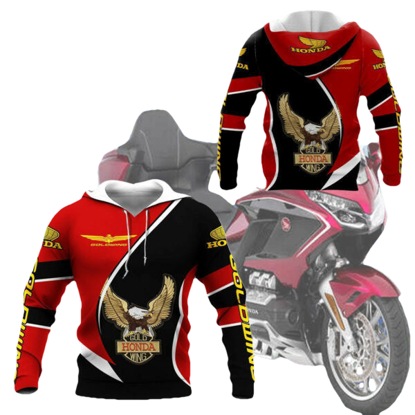 Honda Gold Wing Shirt Fan Gift 182, Stylist Unisex 3d Hoodie Zip Hoodie 997 Moonbestprint