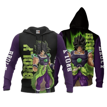 Super Broly Dragon Ball Anime Manga For Men And Women 3d Hoodie Zip Hoodie Moonbestprint