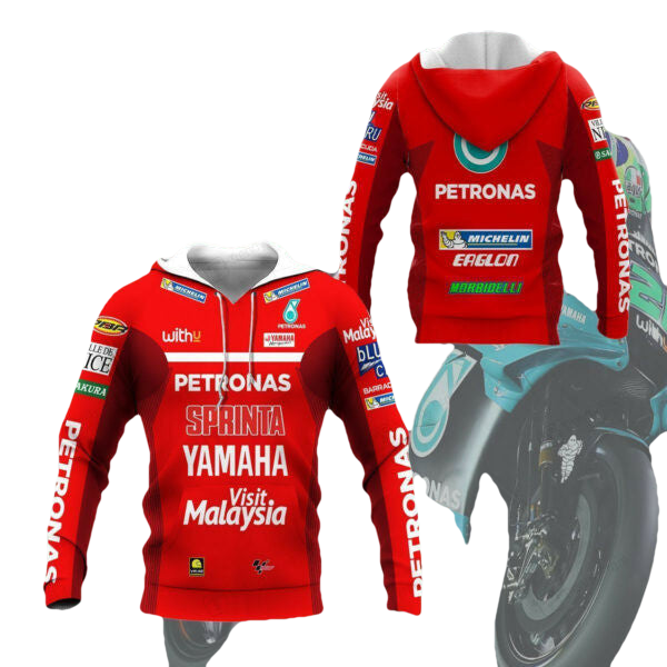 Yamaha Petronas Racing Shirt Fan Gift 550, Stylist Unisex 3d Hoodie Zip Hoodie 2541 Moonbestprint