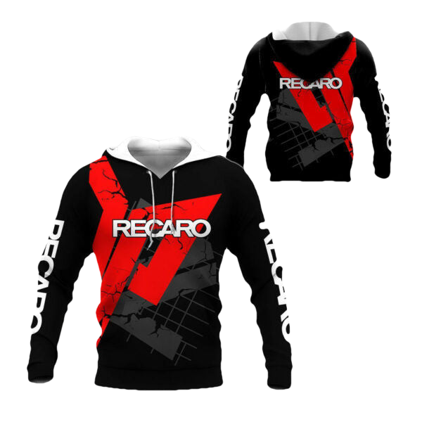 Recaro Shirt Fan Gift 347, Stylist Unisex 3d Hoodie Zip Hoodie 2649 Moonbestprint