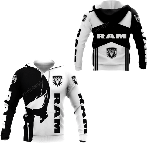 Ram Truck Shirt Fan Gift 753, Stylist Unisex 3d Hoodie Zip Hoodie 2158 Moonbestprint
