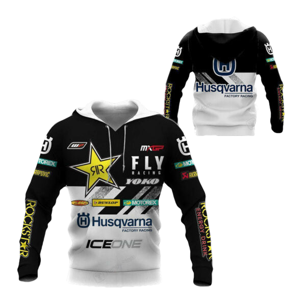 Husqvarna Racing Shirt Fan Gift 546, Stylist Unisex 3d Hoodie Zip Hoodie 248 Moonbestprint