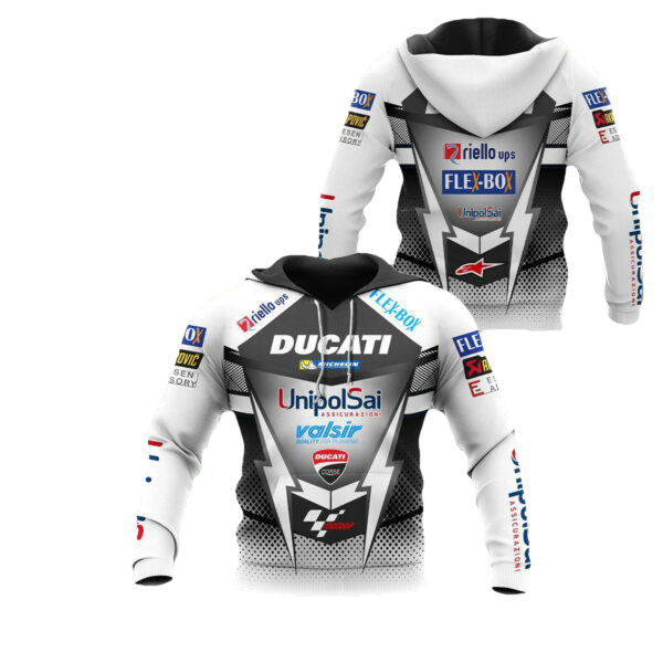 Ducati Shirt Fan Gift 164, Stylist Unisex 3d Hoodie Zip Hoodie 456 Moonbestprint