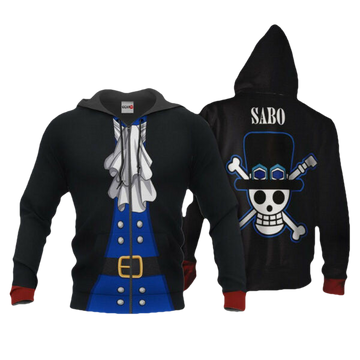 One Piece Sabo Costume Anime 3k312 Fan Gift Stylist Unisex Cartoon 3d Hoodie Zip Hoodie 2532 Moonbestprint