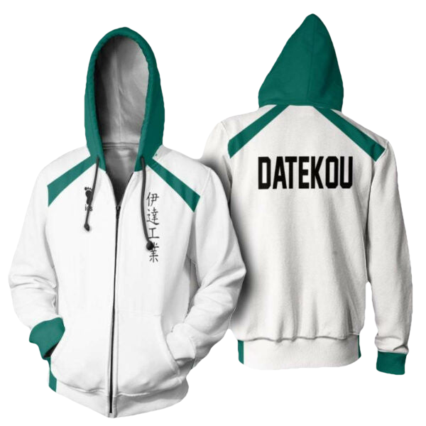 Haikyuu Date Tech High Shirt Dateko Costume Anime 2k903 Fan Gift Stylist Unisex Cartoon 3d Hoodie Zip Hoodie 533 Moonbestprint