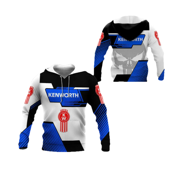 Skull Kenworth Trucks Racing Team 7k871 Fan Gift 3d Zip Hoodie Hoodie Ii0 2626 Moonbestprint
