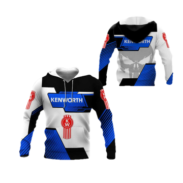 Skull Kenworth Trucks Racing Team 7k871 Fan Gift 3d Zip Hoodie Hoodie Ii0 2626 Moonbestprint