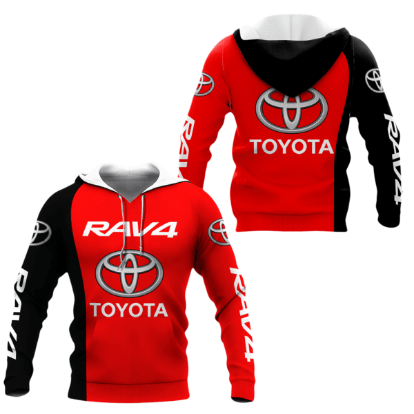 Toyota Rav4 Shirt Fan Gift 818, Stylist Unisex 3d Hoodie Zip Hoodie 1800 Moonbestprint