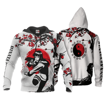 Hinata Hyuuga Anime Manga Naruto For All For Men And Women 3d Hoodie Zip Hoodie Moonbestprint