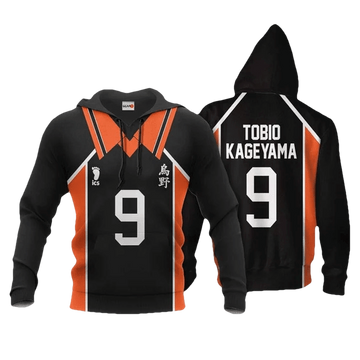 Karasuno Tobio Kageyama Anime Manga Haikyuu Number 9 For Men And Women 3d Hoodie Zip Hoodie Moonbestprint