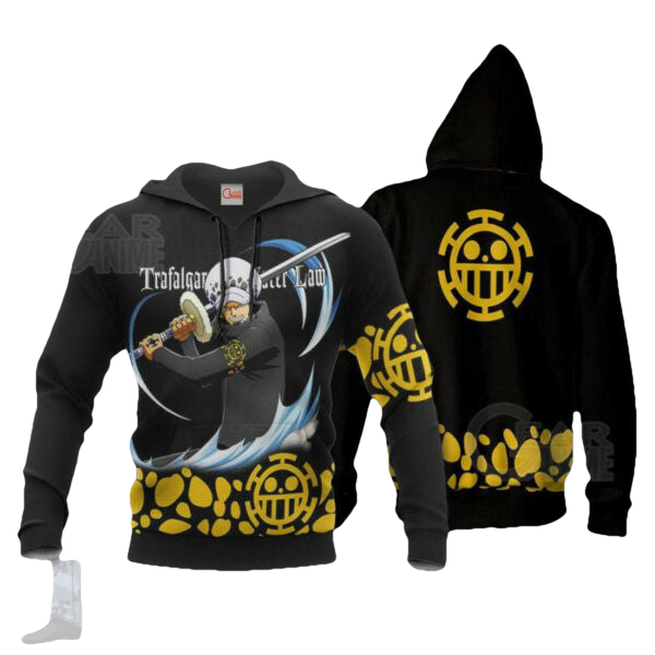 Tragafalar Law One Piece Anime 2k985 Fan Gift Stylist Unisex Cartoon 3d Hoodie Zip Hoodie 2846 Moonbestprint