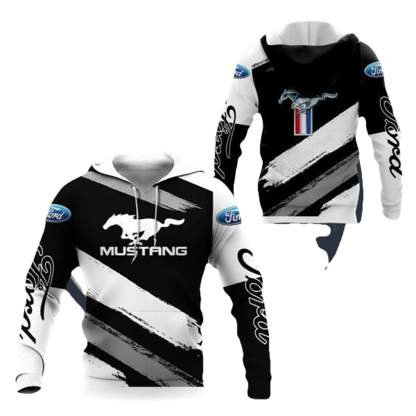 Ford Mustang Luxury Car 8k188 Fan Gift 3d Zip Hoodie Hoodie Ii0 662 Moonbestprint