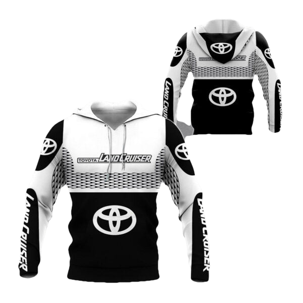 Toyota Land Cruiser Shirt Fan Gift 431, Stylist Unisex 3d Hoodie Zip Hoodie 2563 Moonbestprint