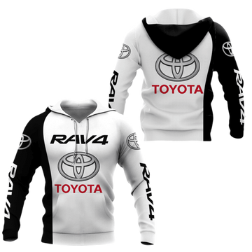 Toyota Rav4 Shirt Fan Gift 816, Stylist Unisex 3d Hoodie Zip Hoodie 2719 Moonbestprint