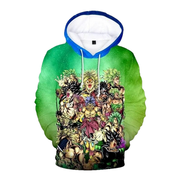 Goku Cartoon Dragon Ball Anime Manga 14 Over Print 3d Hoodie Zip Hoodie Moonbestprint