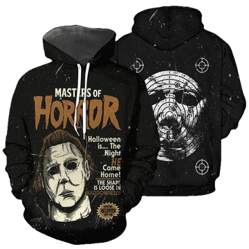 Michael Myers Masters Of Horror Movies 2k516 Lover Gift,michael Myers All Over Print 3d Hoodie 1694 Moonbestprint