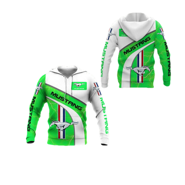 Ford Mustang Luxury Car 8k198 Fan Gift 3d Zip Hoodie Hoodie Ii0 857 Moonbestprint