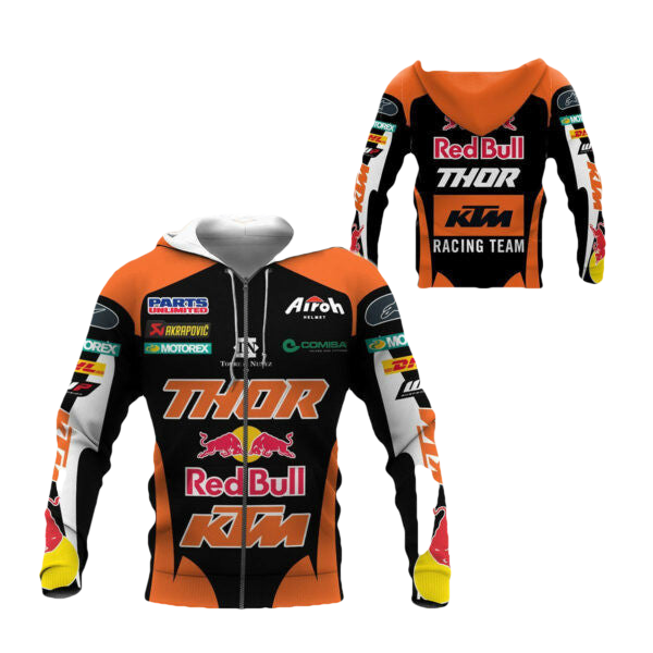Red Bull Ktm Factory Racing F1 8k99 Fan Gift 3d Zip Hoodie Hoodie Ii0 2617 Moonbestprint