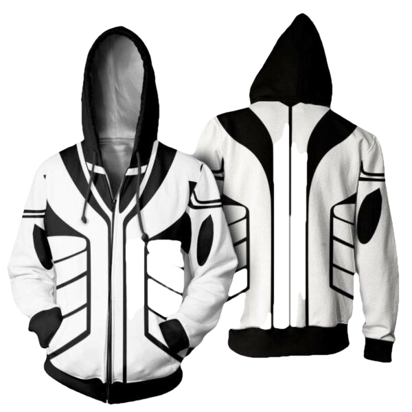 Fullbring Ichigo Shirt Costume Uniform Bleach Anime 2k894 Fan Gift Stylist Unisex Cartoon 3d Hoodie Zip Hoodie 1252 Moonbestprint