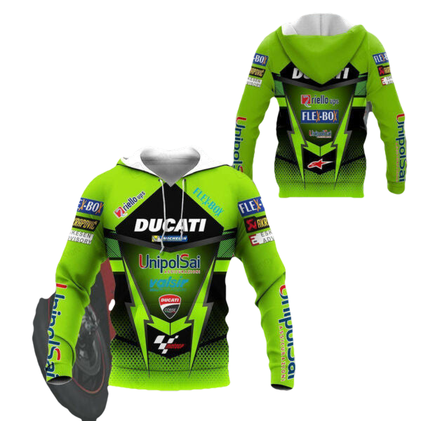 Ducati Racing Shirt Fan Gift 518, Stylist Unisex 3d Hoodie Zip Hoodie 1367 Moonbestprint