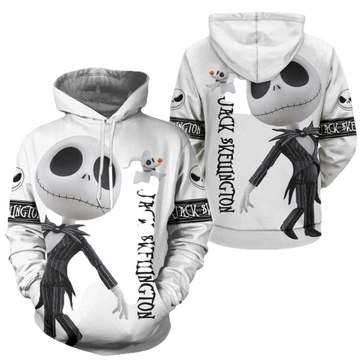 Scary Night Jack Skellington Hoodie And Zip Hoodie, Gift For Fan 3d All Over Print Shirt Hoodie 2895 Moonbestprint