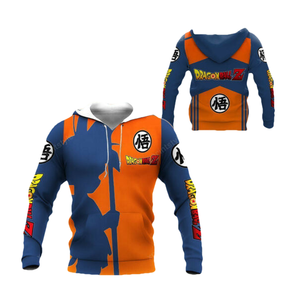 Son Goku Dragon Ball Shirt Fan Gift 749, Stylist Unisex 3d Hoodie Zip Hoodie 2544 Moonbestprint