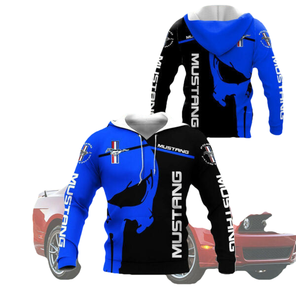 Punishes Ford Mustang Shelby Luxury Car 8k255 Fan Gift 3d Zip Hoodie Hoodie Ii0 2889 Moonbestprint