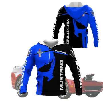 Punishes Ford Mustang Shelby Luxury Car 8k255 Fan Gift 3d Zip Hoodie Hoodie Ii0 2889 Moonbestprint