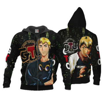 Great Teacher Onizuka Anime 3k308 Fan Gift Stylist Unisex Cartoon 3d Hoodie Zip Hoodie 1548 Moonbestprint