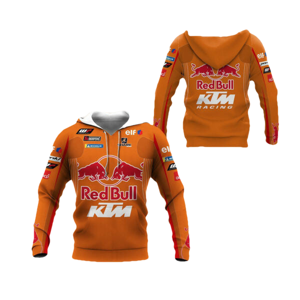 Ktm Racing Team Shirt Fan Gift 606, Stylist Unisex 3d Hoodie Zip Hoodie 487 Moonbestprint