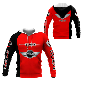 Mini John Cooper Works Shirt Fan Gift 683, Stylist Unisex 3d Hoodie Zip Hoodie 2165 Moonbestprint