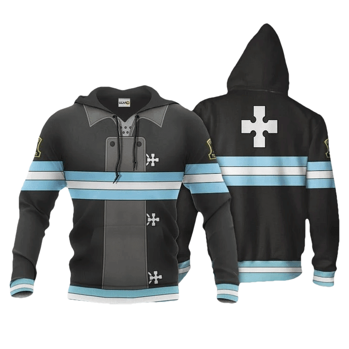Company 5 Fire Force Anime Manga For Men And Women 3d Hoodie Zip Hoodie Moonbestprint